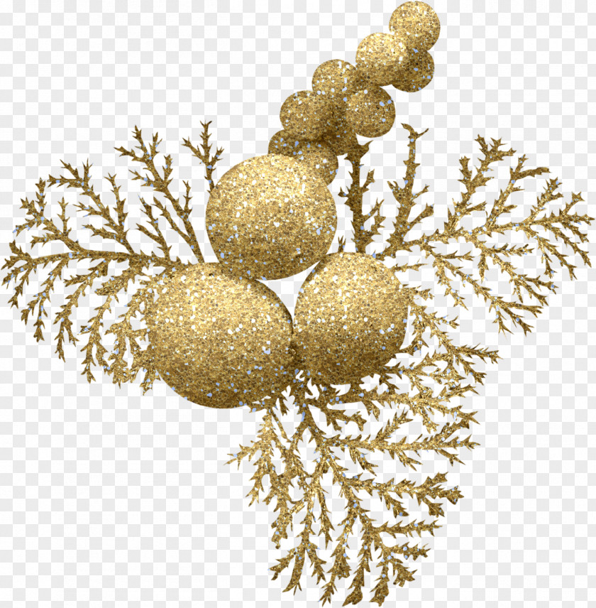 Pine Cone Christmas Tree Ornament New Year And Holiday Season PNG