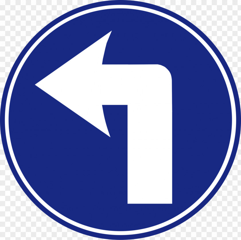 Symbol Traffic Sign Turn On Red Left Ahead PNG
