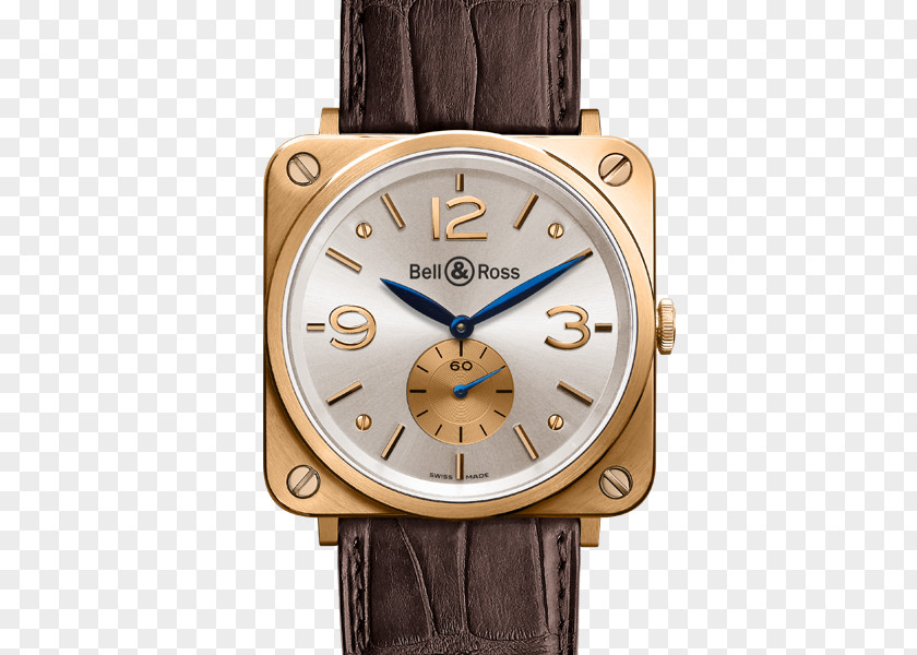 Watch Automatic Bell & Ross Movement Strap PNG