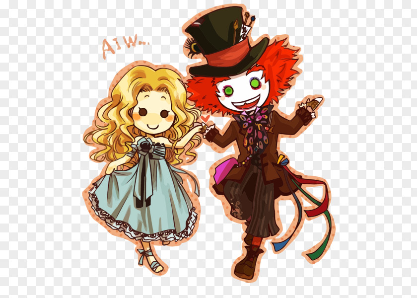 Alice In Wonderland Mad Hatter Cartoon Animated Character Fiction PNG