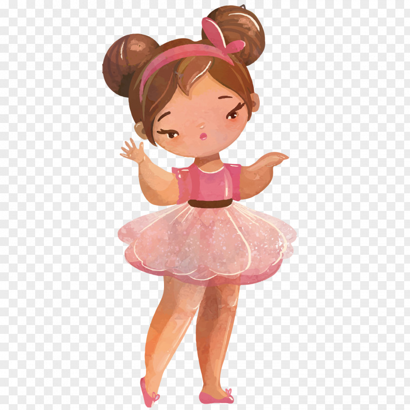 Dancing Princess Paper Ballet Dancer PNG