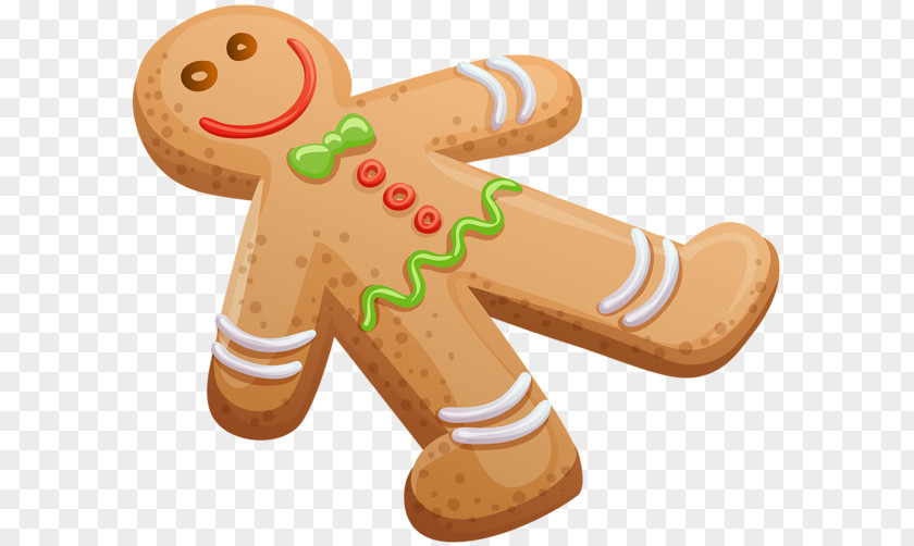 Gingerbread Man Biscuits Christmas Cookie PNG