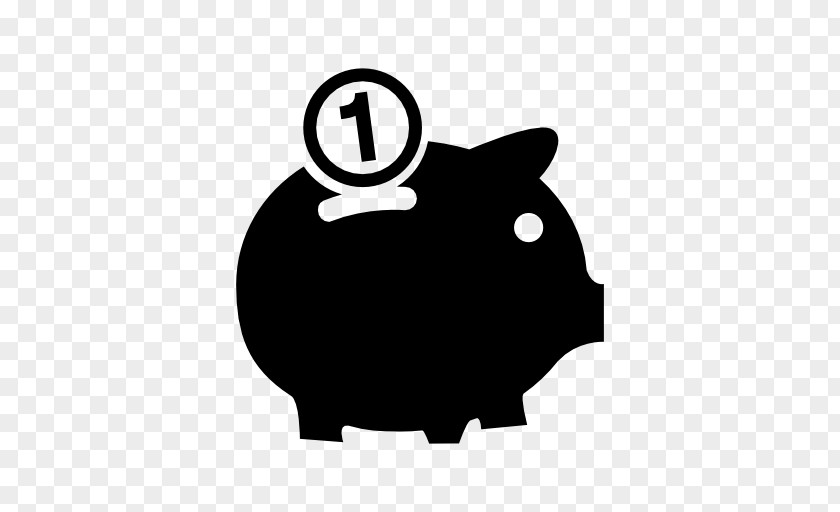 Piggy Bank Icon Design Business PNG