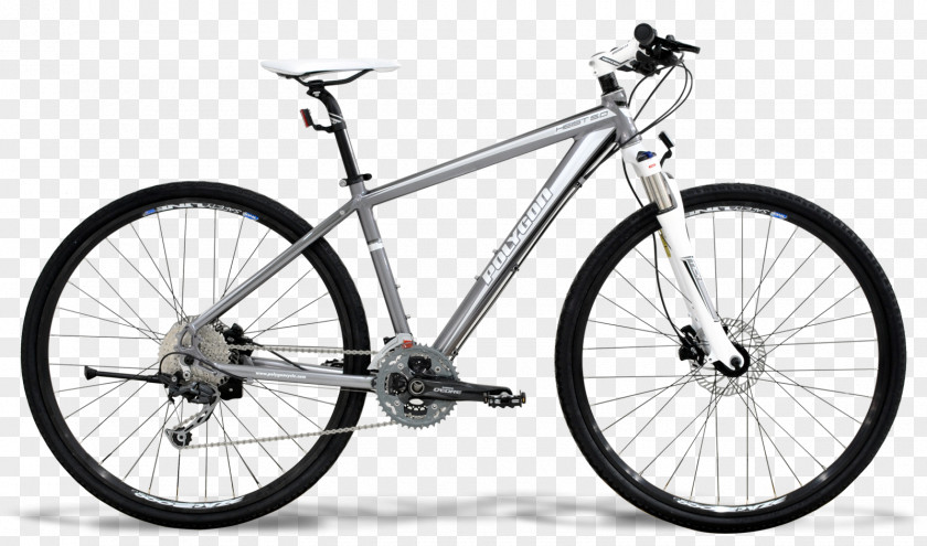 Polygon Hybrid Bicycle Mountain Bike Shimano Cycling PNG