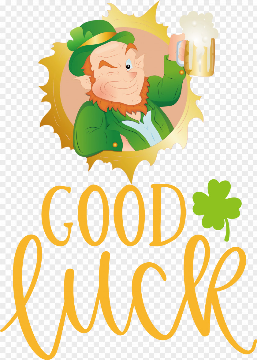 Saint Patrick Patricks Day Good Luck PNG