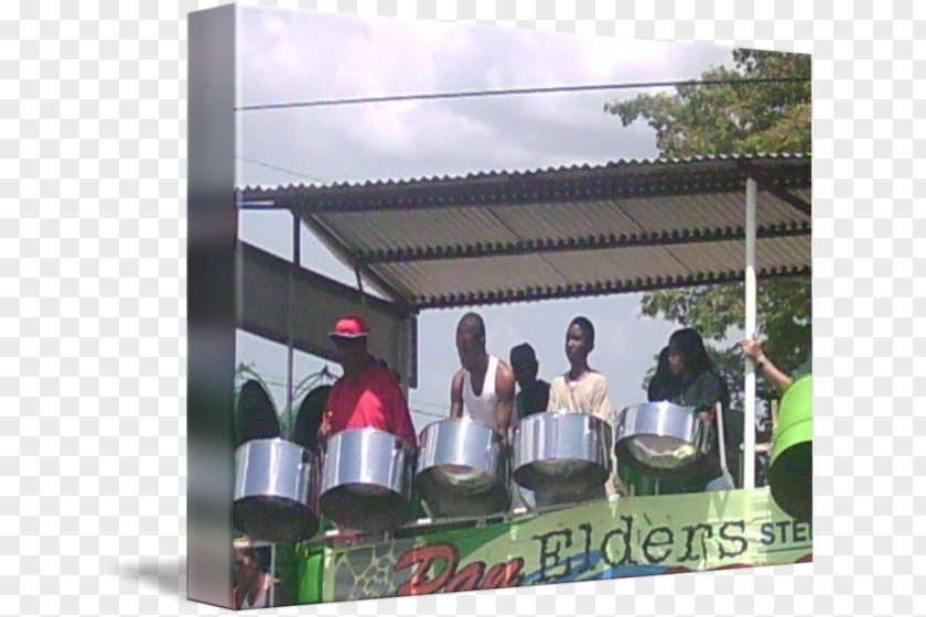 Trinidad Carnival Steelpan Band Post Cards Budynek Inwentarski PNG