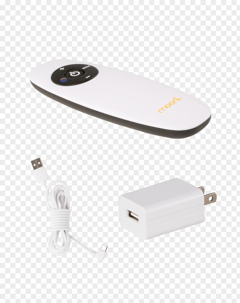 USB Battery Charger Micro-USB AC Adapter Allsop Mooni Speaker Light PNG