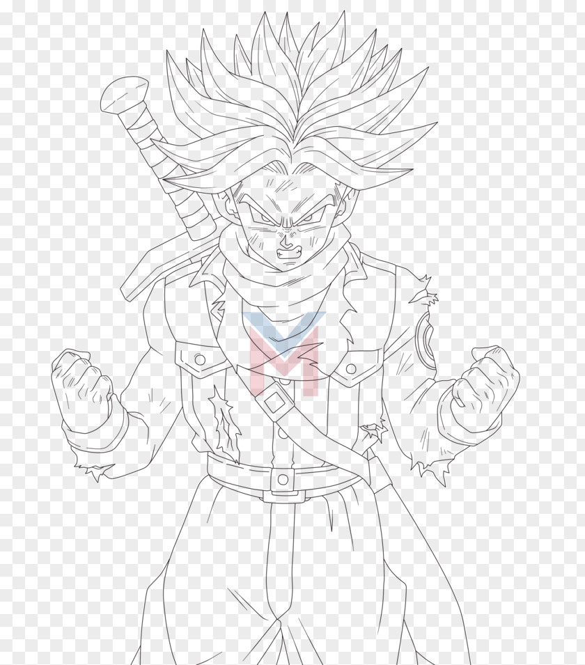 Dragon Ball Trunks Vegeta Goku Genkidama PNG