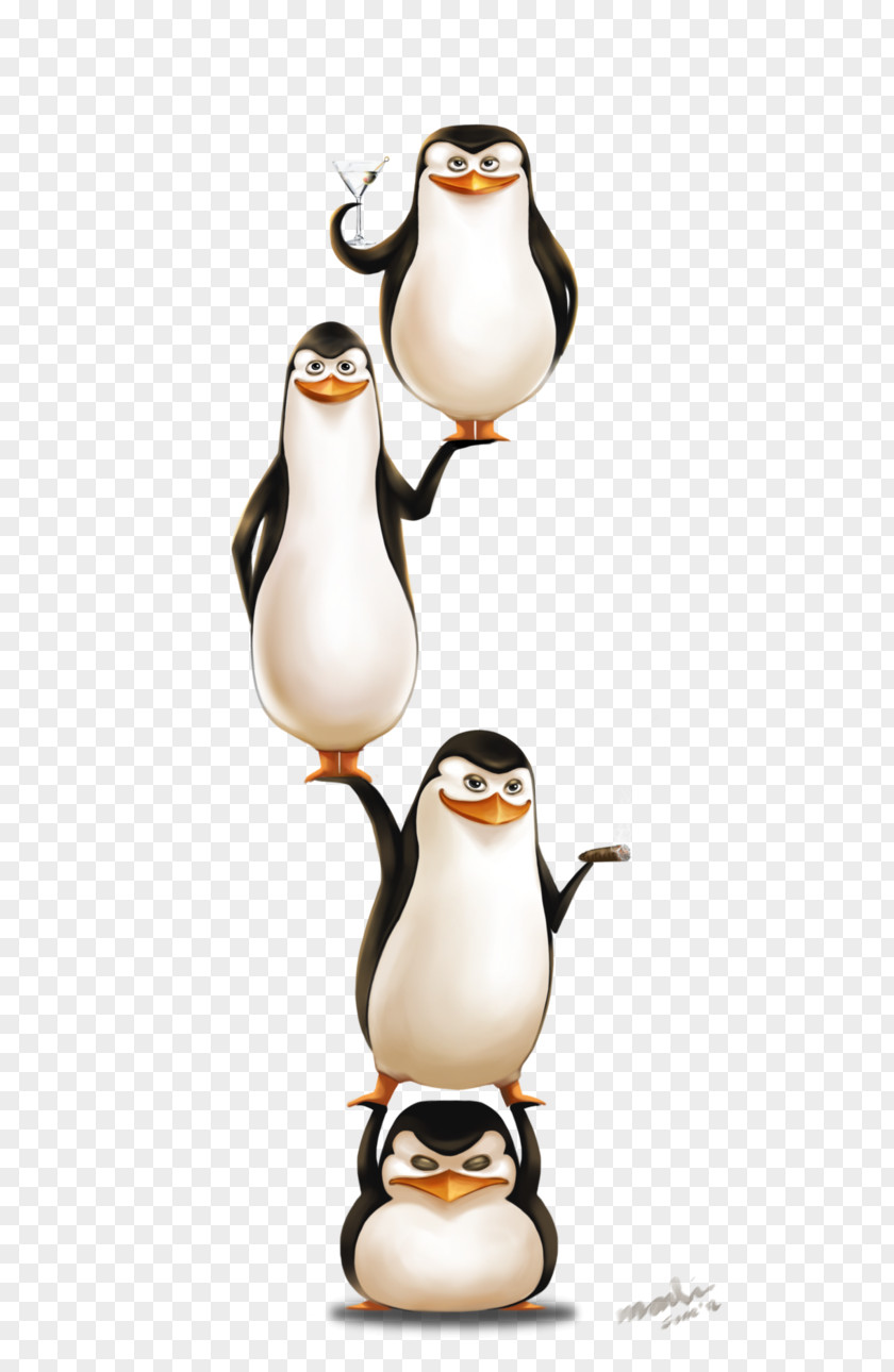 Madagascar Penguins Kowalski Penguin Clip Art PNG