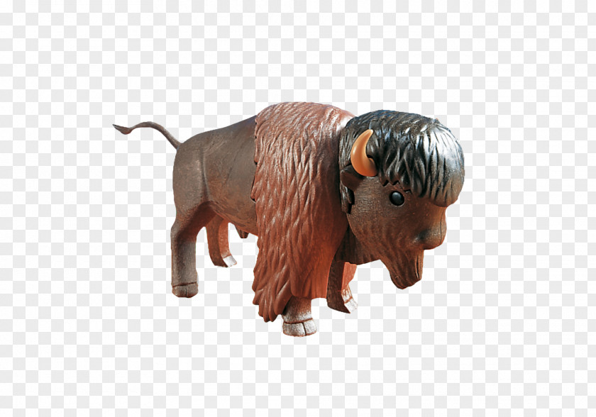 Bison Playmobil Toy Calf Cattle PNG