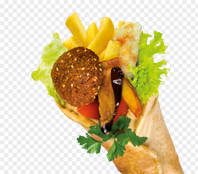 Halloumi French Fries Vegetarian Cuisine Doner Kebab Falafel Food PNG