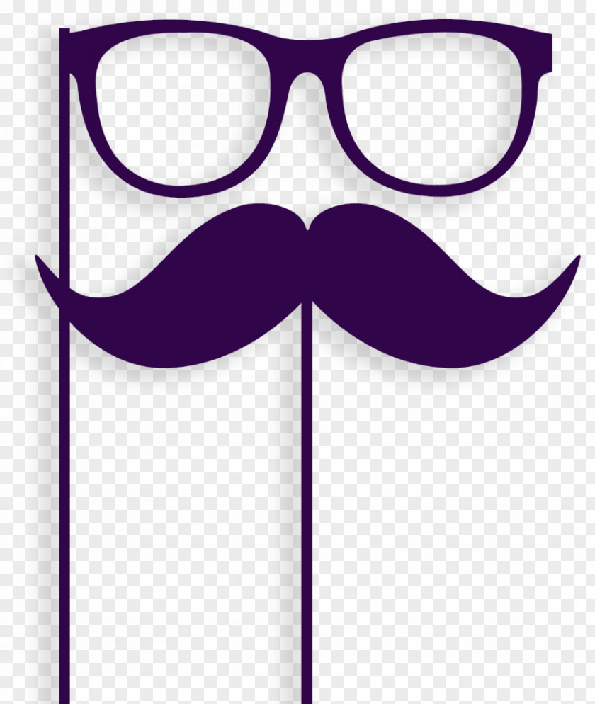 Moustache Handlebar Groucho Glasses PNG