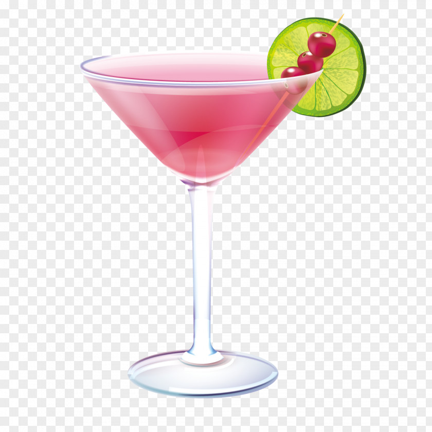 Red Drink Cocktail Martini Cosmopolitan Pink Lady Woo PNG