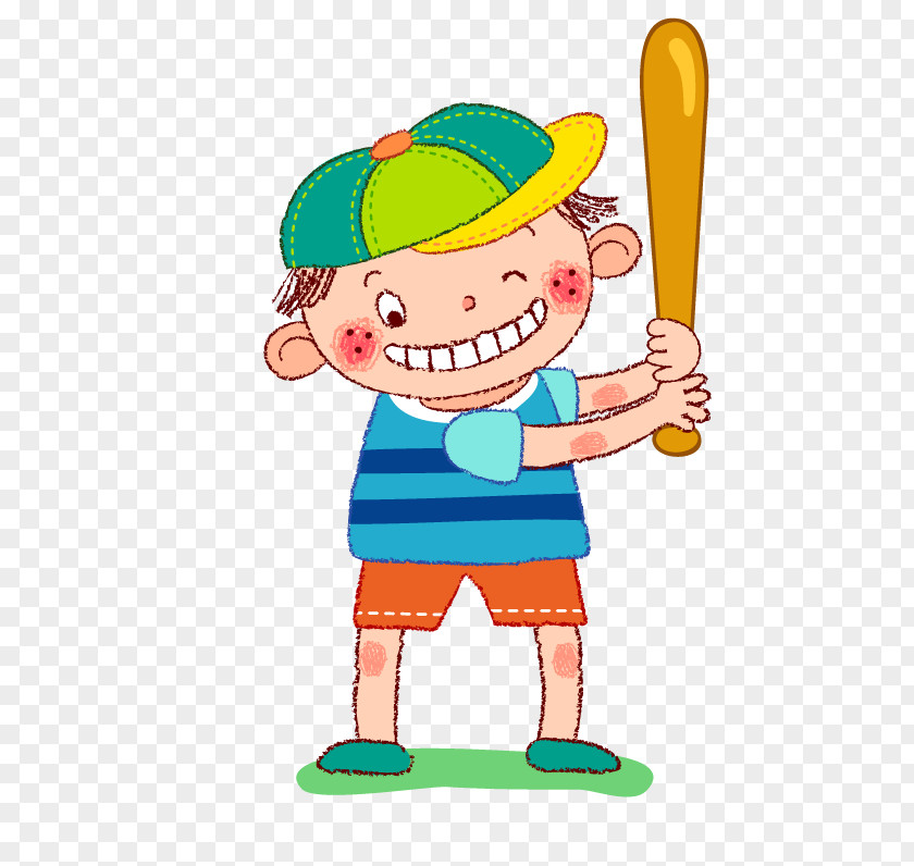 Baseball Kid Mothers Day Childrens Clip Art PNG
