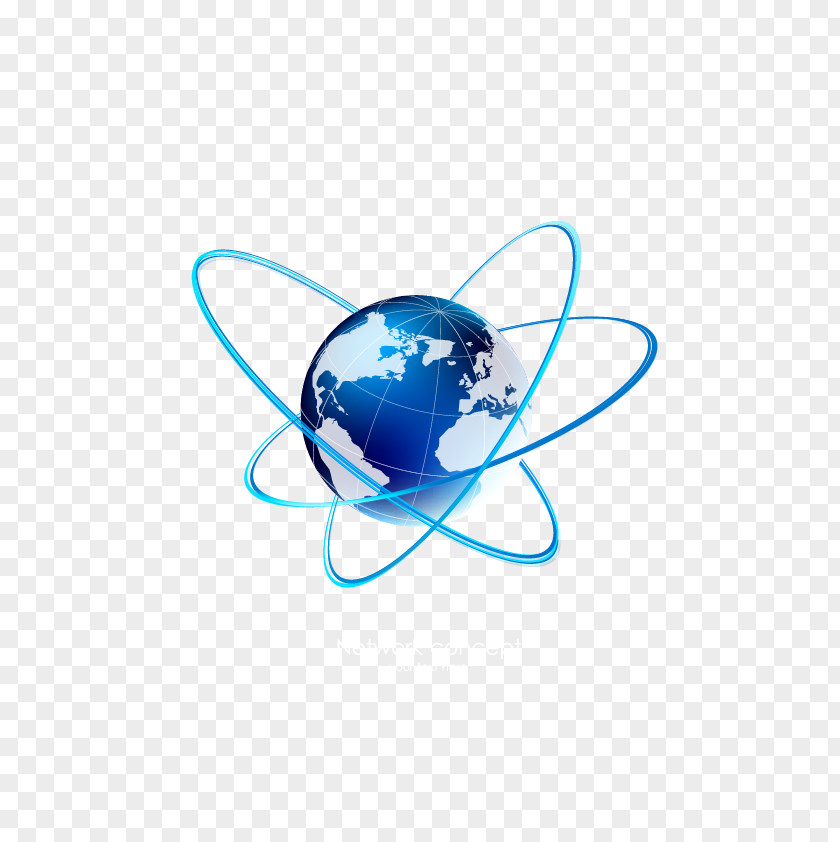 Blue Earth Internet Vector Material Google Images PNG