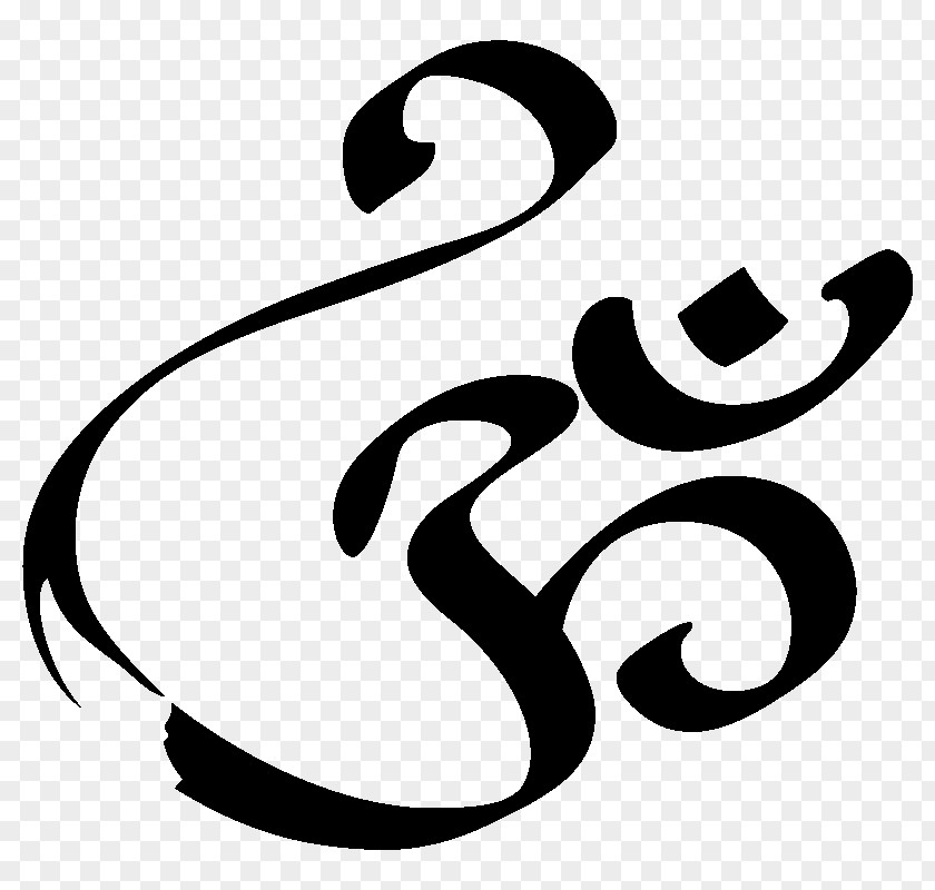 Om Calligraphy Logo PNG