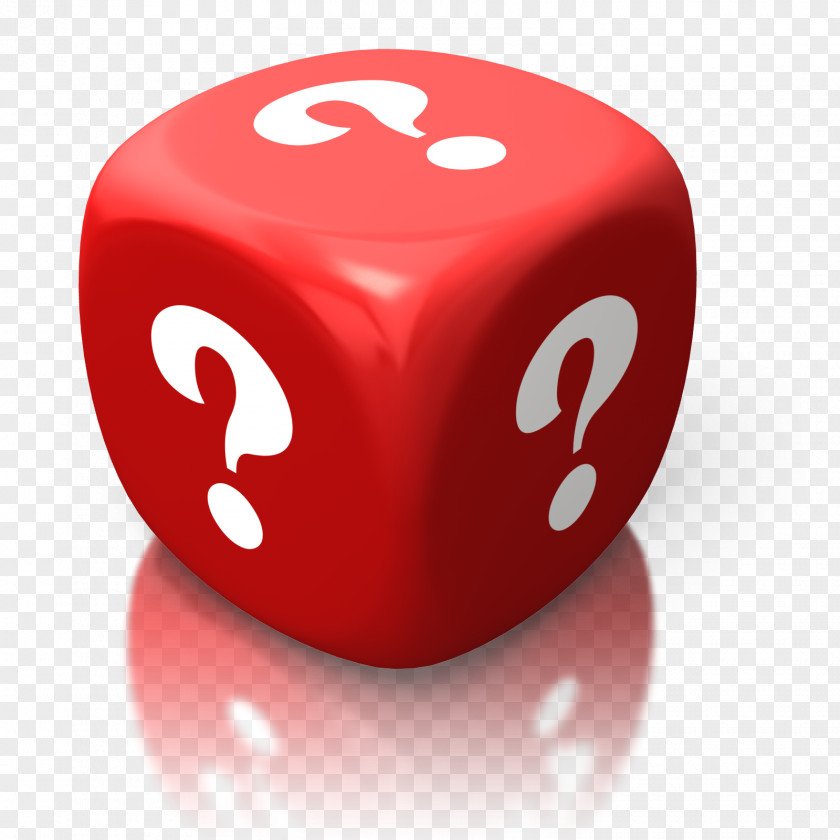 Question Mark Dice Presentation Animation Clip Art PNG