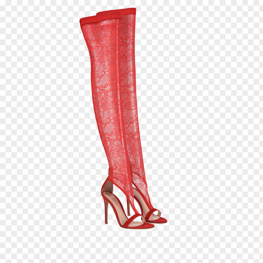Boot High-heeled Shoe Thigh-high Boots Knee PNG