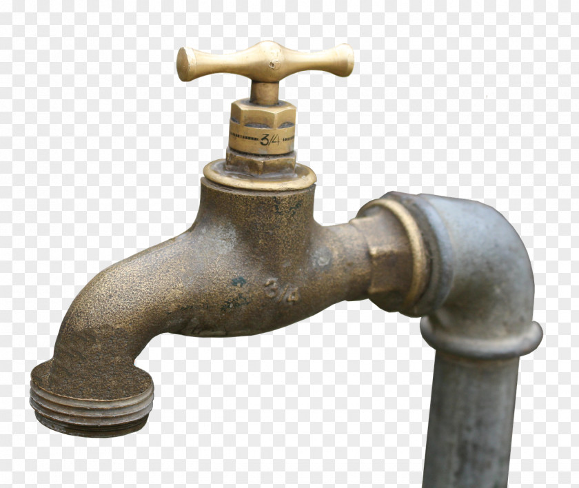 Brass Tap Water Baths Metal PNG