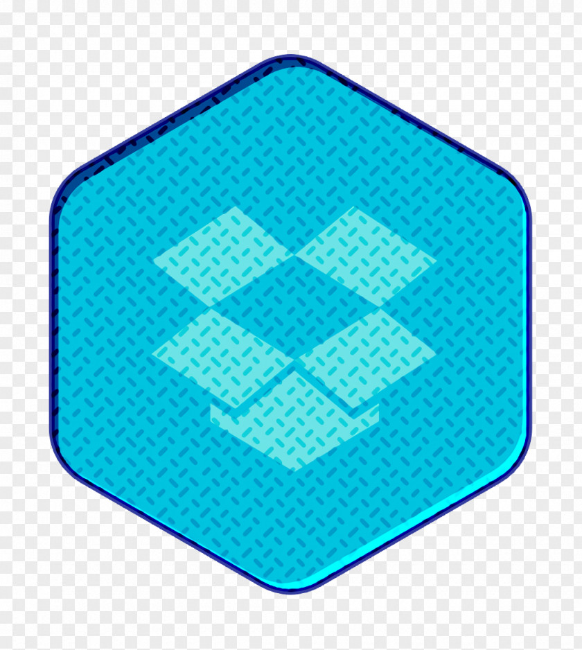 Electric Blue Teal Backup Icon PNG