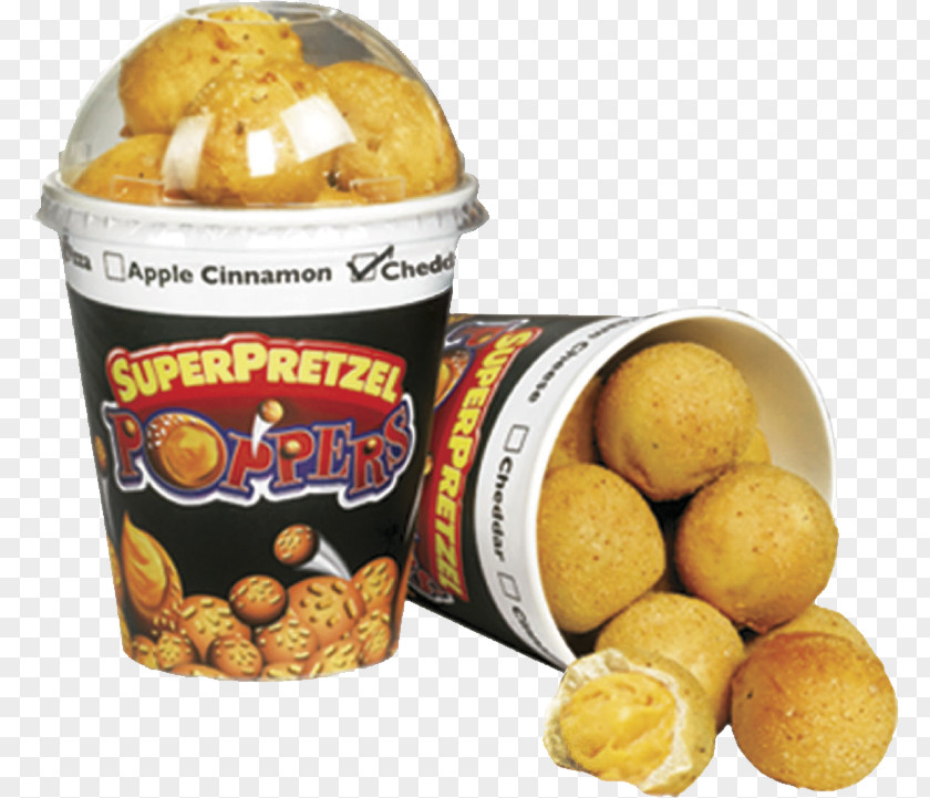 Popper SuperPretzel Vegetarian Cuisine Snack Food PNG