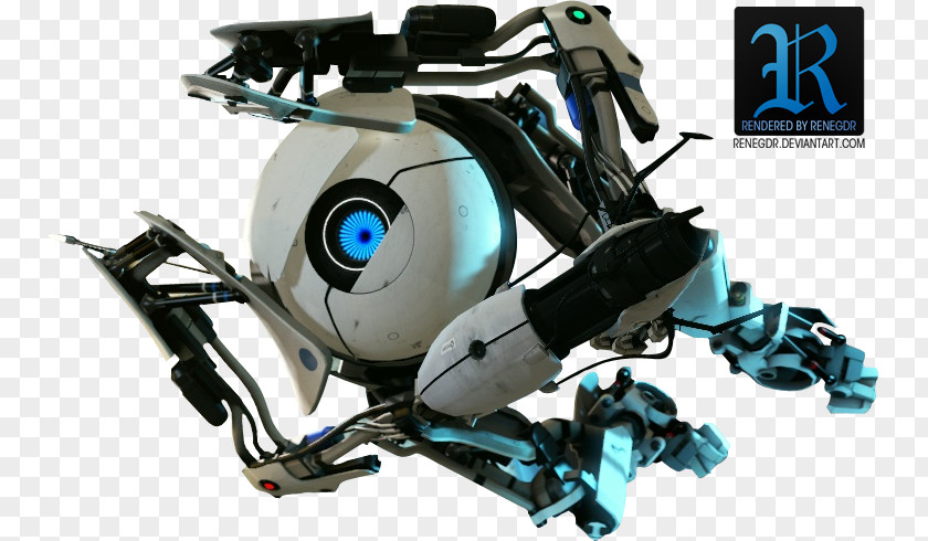 Portal 2 Rendering GLaDOS PNG