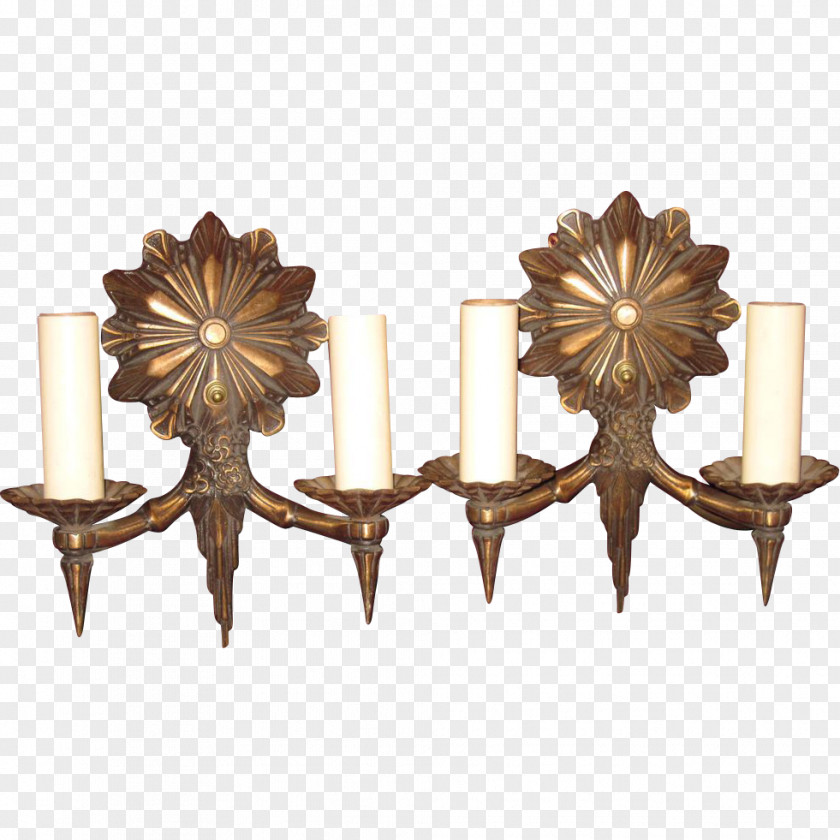 Wall Deco 01504 Light Fixture Brass PNG