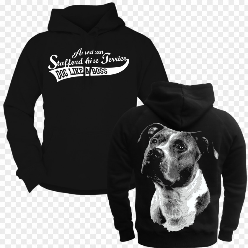 American Staffordshire Terrier Hoodie T-shirt Clothing Jacket Sweater PNG