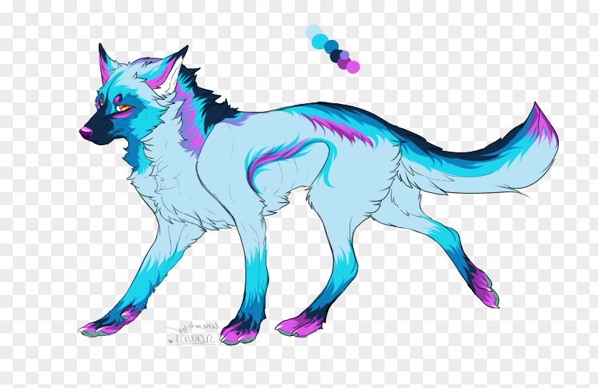 BLUE WOLF Dog Blue Purple Canidae Drawing PNG
