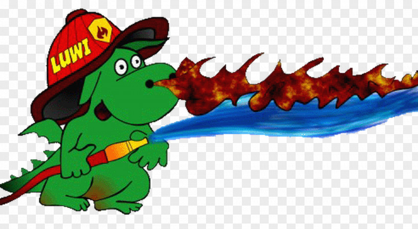 Dragon Fire Department Child PNG