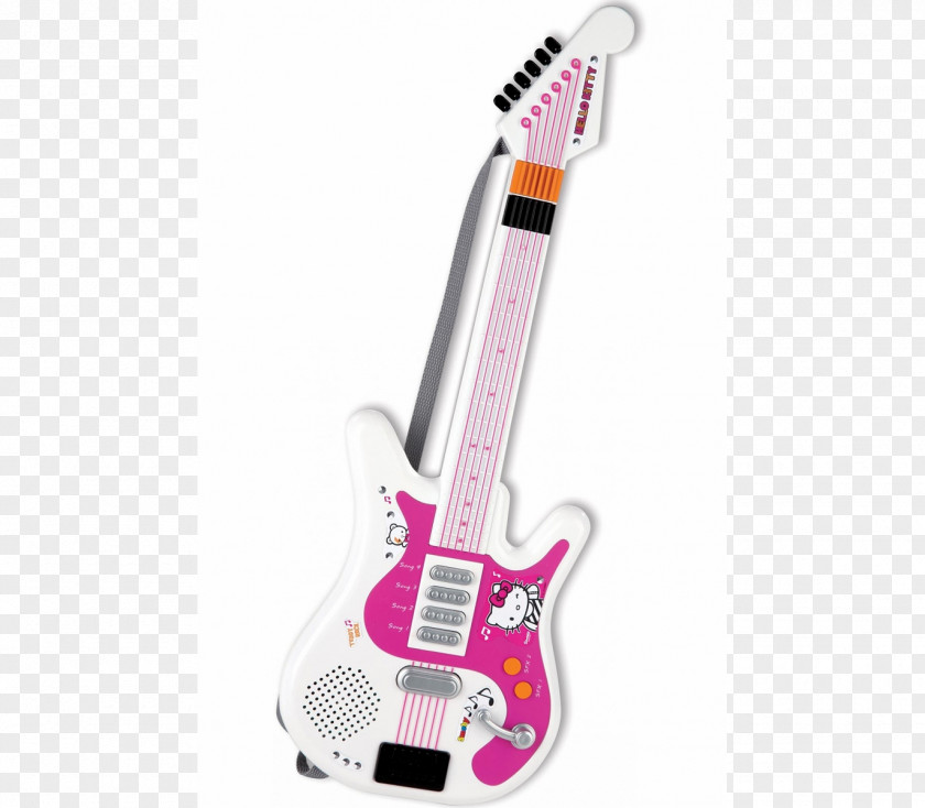 Guitar Electric Musical Instruments Hello Kitty PNG