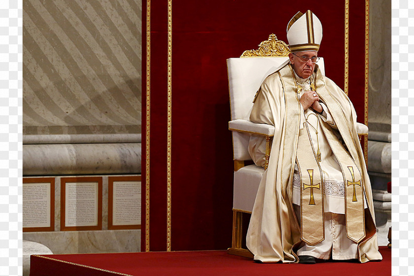 Pope Francis Jubilee Priest St. Peter's Basilica Catholicism PNG