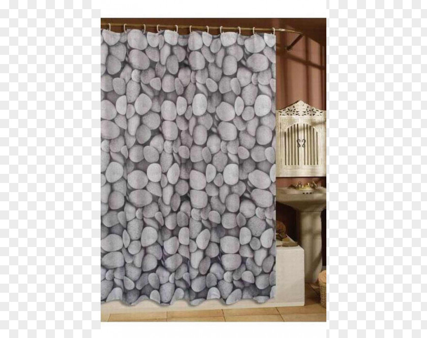 ZEN STONES Window Curtain & Drape Rings Shower Douchegordijn PNG