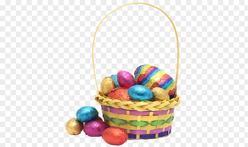 Easter Bunny Basket Egg PNG