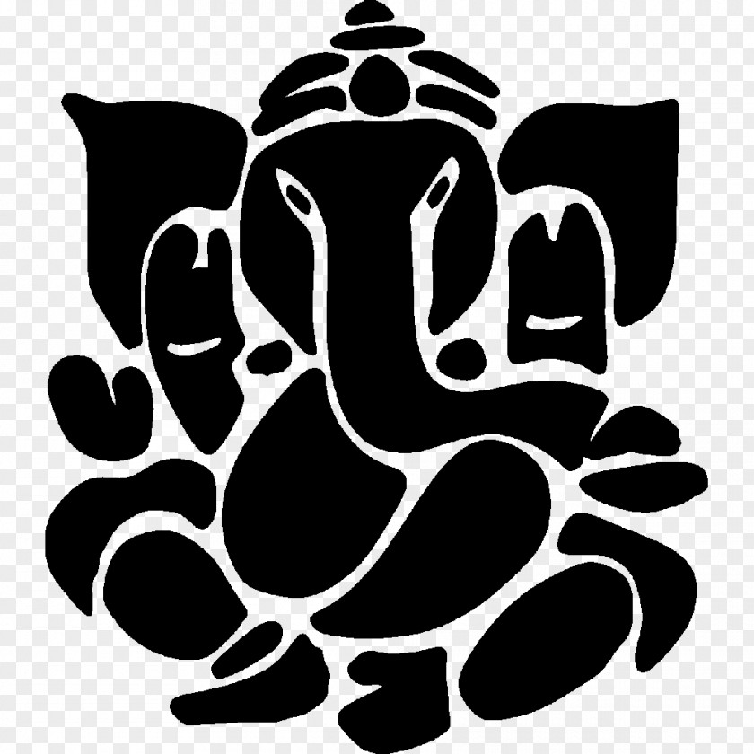 Ganesha Ganesh Chaturthi Hinduism Wall Decal Sticker PNG
