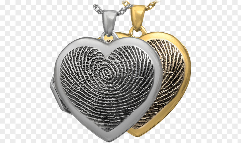 Heart Fingerprint Locket Jewellery Charms & Pendants Necklace PNG