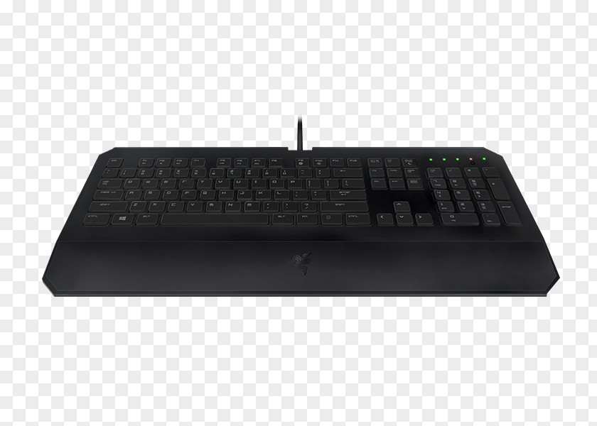 Laptop Computer Keyboard Numeric Keypads Space Bar Touchpad PNG