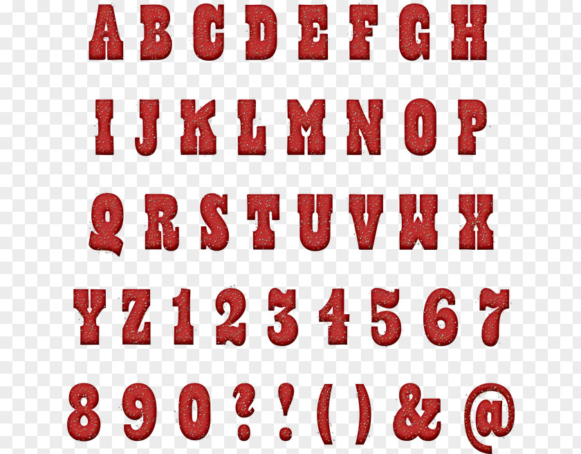 Line Font PNG