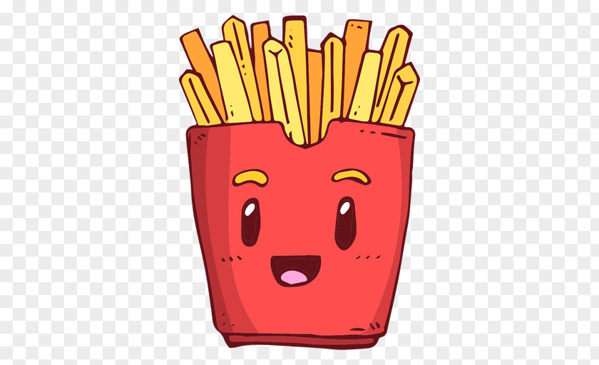 Potato French Fries Fast Food Drawing PNG