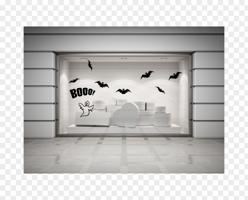 Vitrine Wall Decal Retail Sticker Shop Fitting PNG