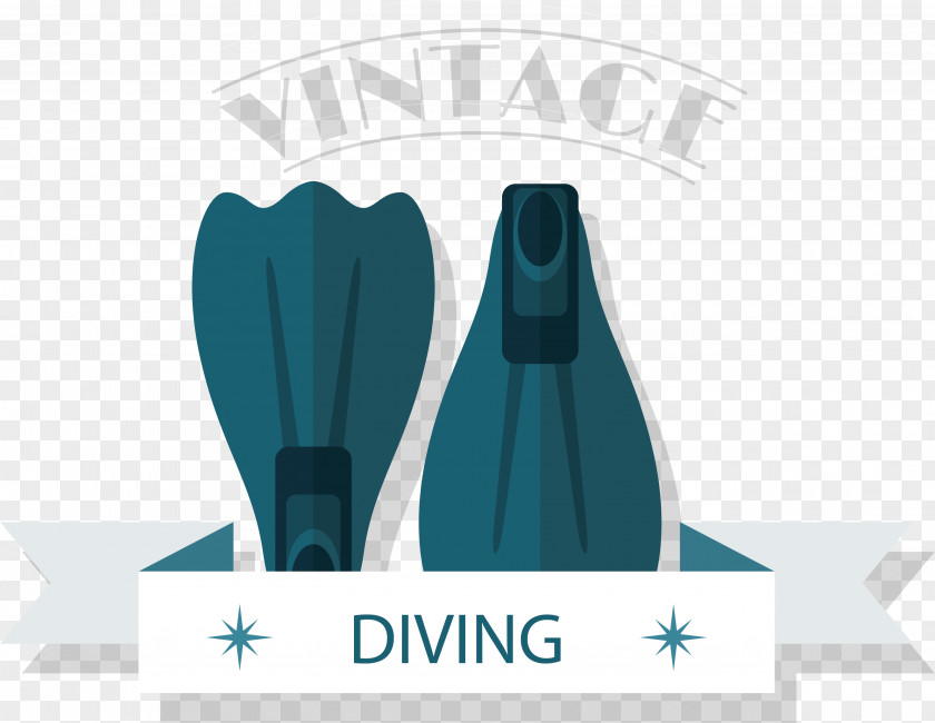 Diving Equipment Vector Diagram Underwater Free-diving Swimming PNG