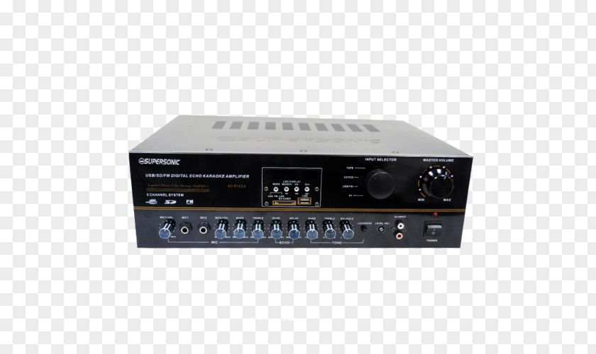 Audio Power Amplifier Amplificador Electronics Radio Receiver PNG