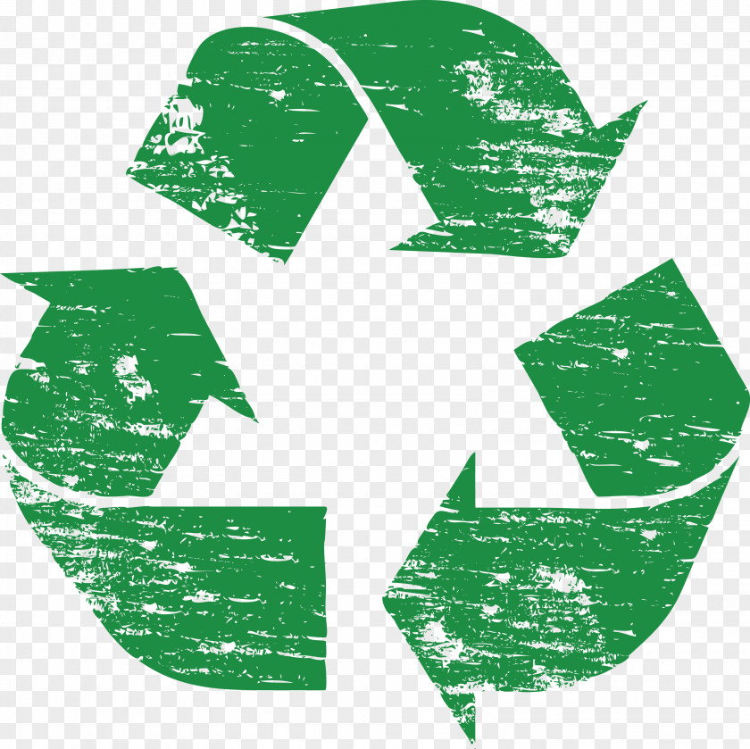 Green Smudge Paint Triangle Loop Icon Recycling Symbol Clip Art PNG