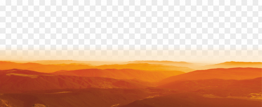 Orange Hill Free To Pull The Material Download Sky Ecoregion Phenomenon Geology Wallpaper PNG
