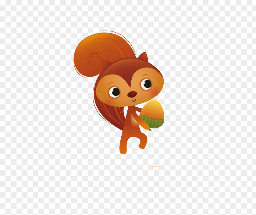 Cartoon Squirrel Art Drawing Illustration PNG