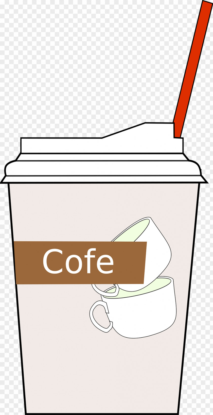 Coffee Cafe Iced Cup Clip Art PNG