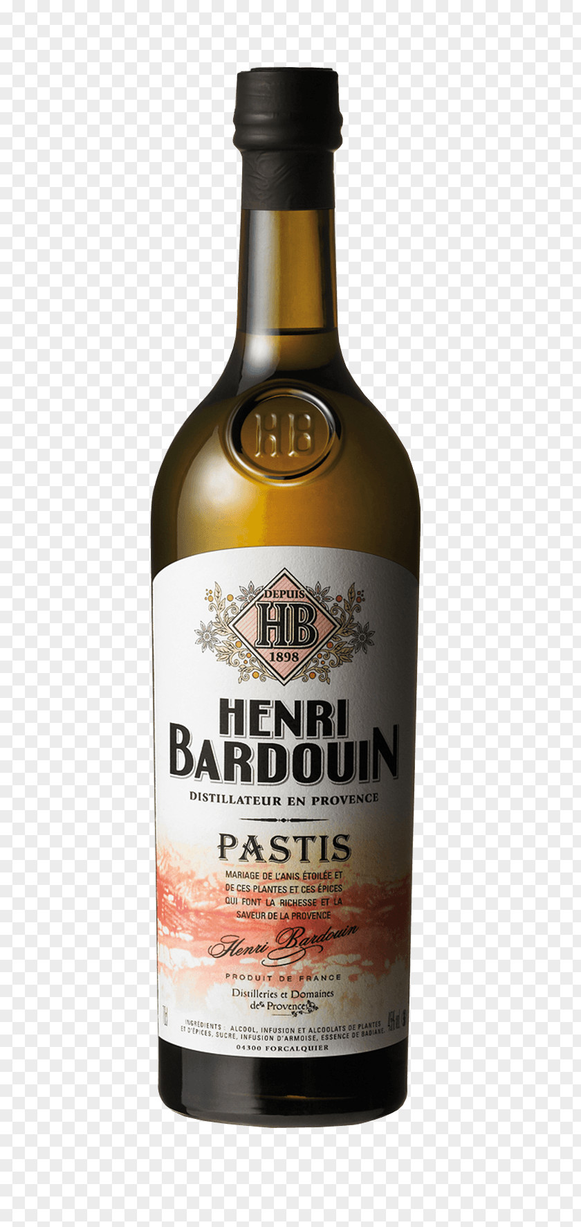 Drink Pastis Henri Bardouin Distilled Beverage Liqueur Ricard PNG