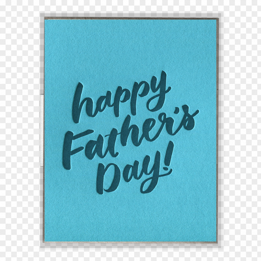 Father's Day Greeting & Note Cards Paper Letterpress Printing PNG