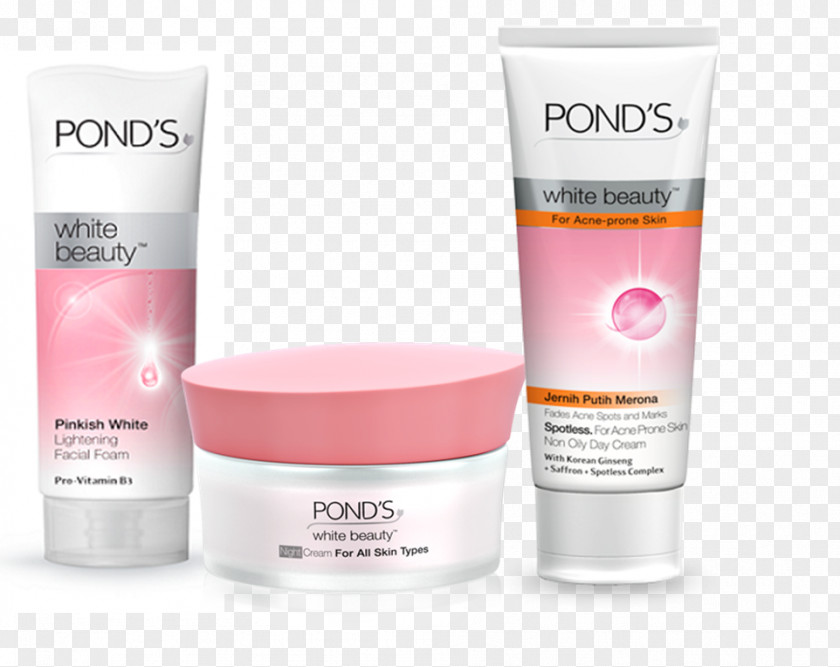 Lotion Cosmetics Pond's Facial Skin Whitening PNG
