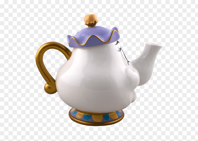 Mrs. Potts Jug Teapot Ceramic Pottery PNG
